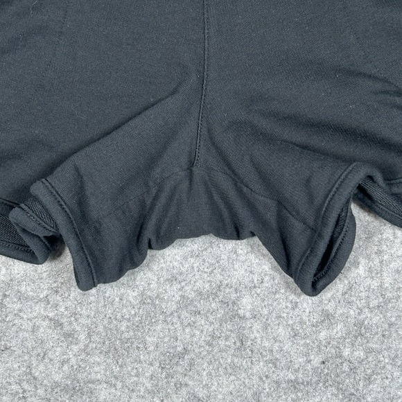 Nike Dri Fit Shorts Women's Size Small Black Fleece Athletic Loose Fit Running - Picture 11 of 13